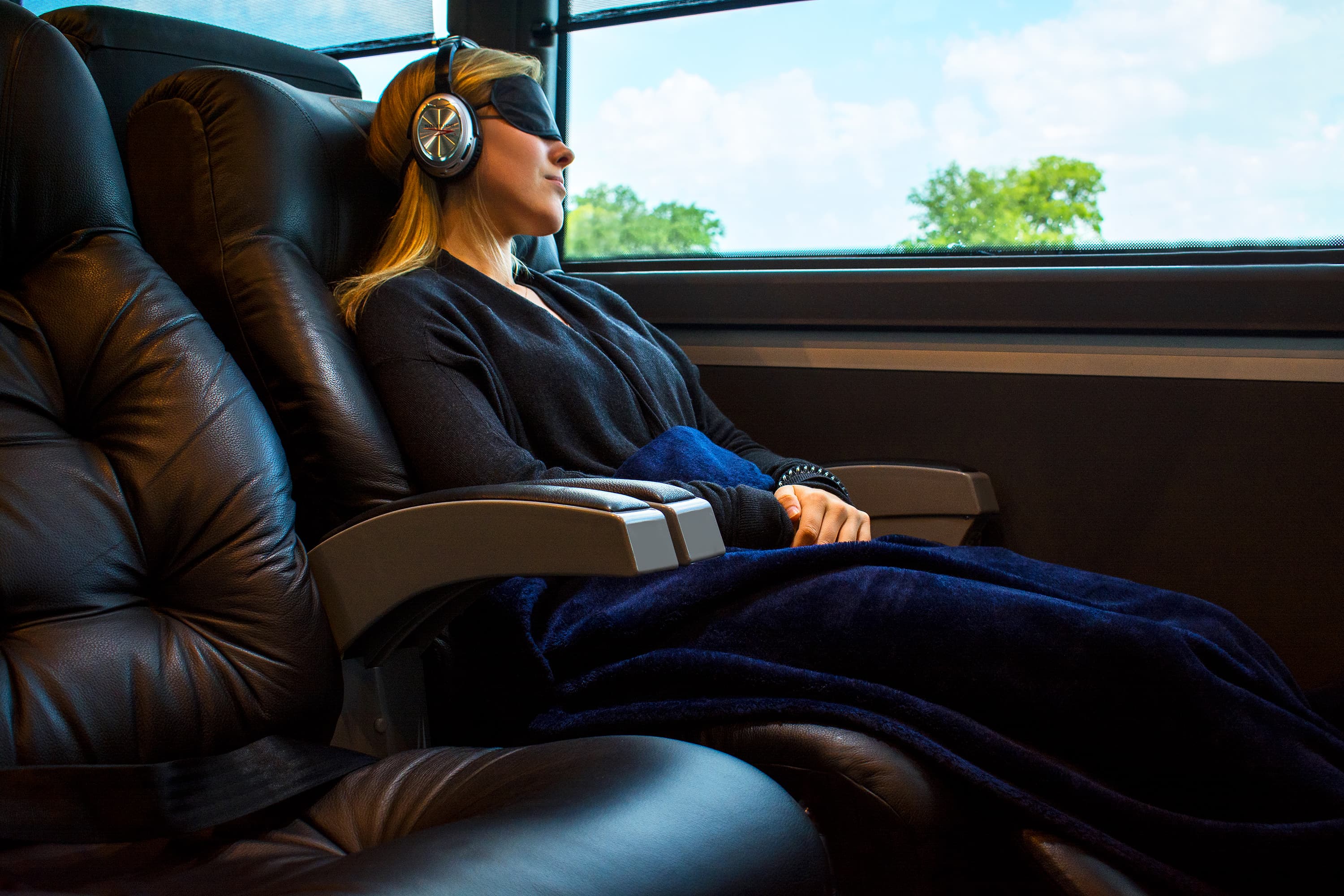 Passenger resting